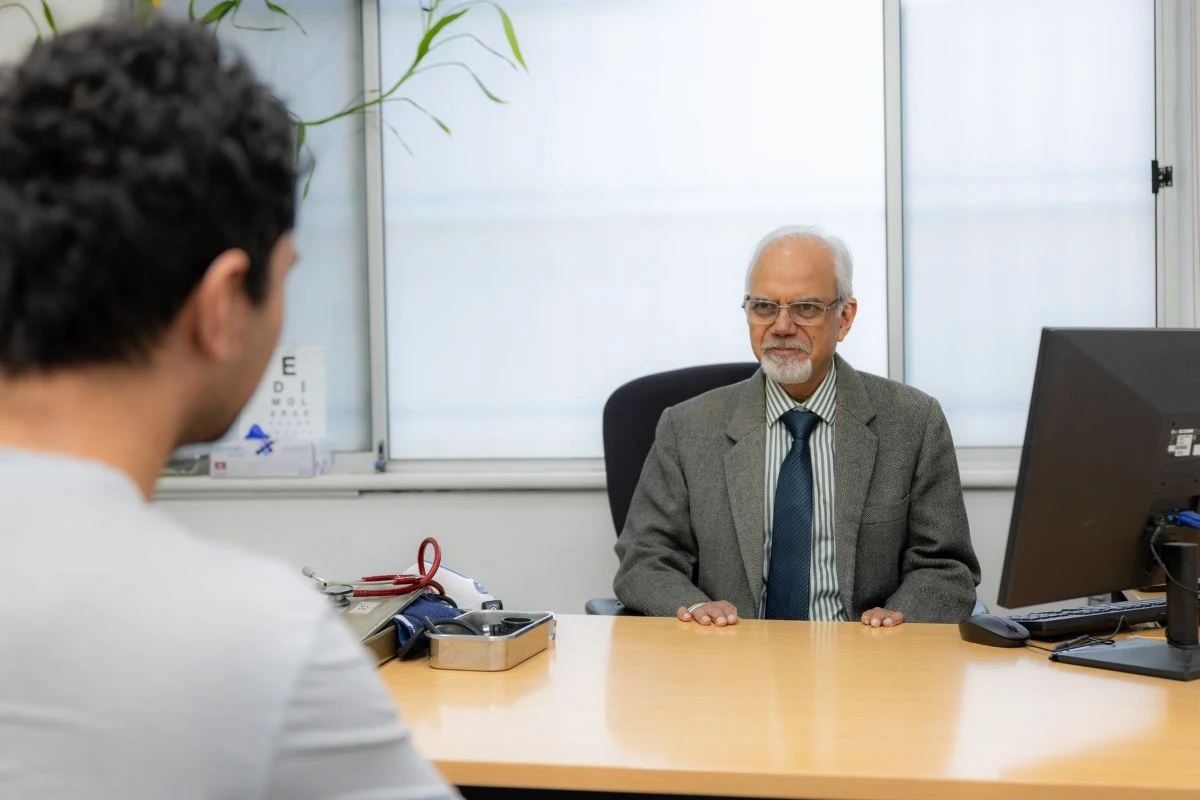 Doctor consulting with a patient at The Southern Clinic